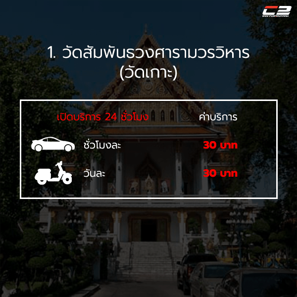 15 พิกัดที่จอดรถ