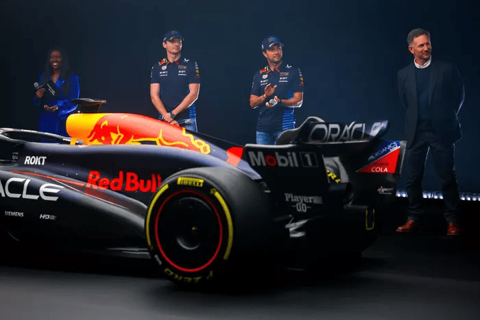 Red Bull's team launch