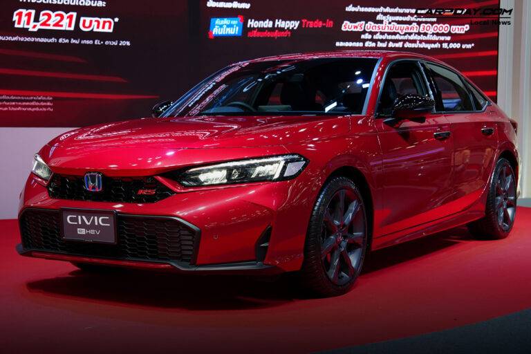 Promotion Honda ในงาน Big Motor Sale 2024 ซีวิคใหม่ ดอกเบี้ย 0.99% หรือดาวน์ 10%