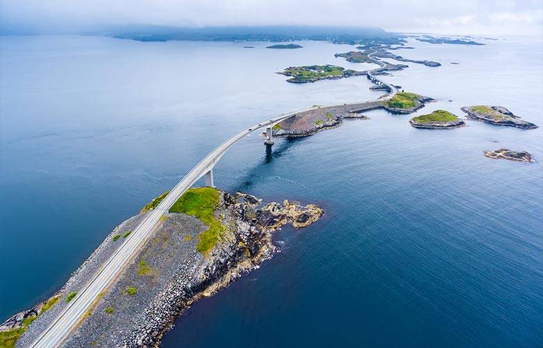 Atlantic Ocean Road ถนนสวยติดอันดับโลก