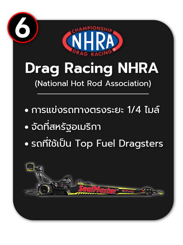 การแข่งขันรถยนต์ Drag Racing