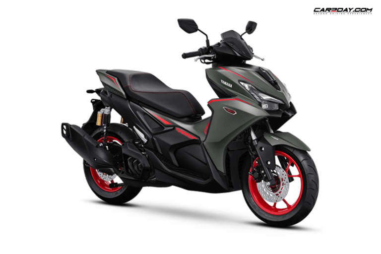 Yamaha Aerox Alpha เปิดตัวอัปเดทใหม่ มาพร้อมขุมพลังใหม่ YECVT