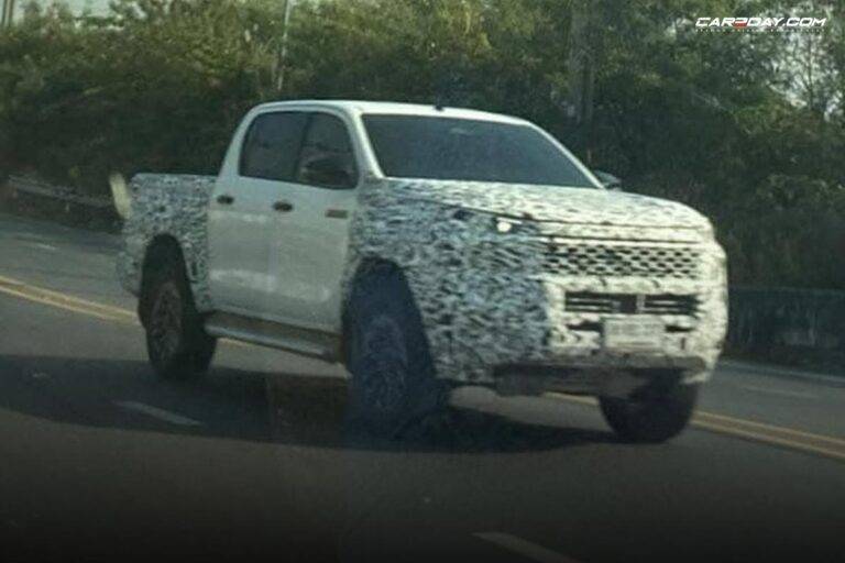 พบเห็น Toyota HILUX TRAVO วิ่งทดสอบในไทยจ่อขายปีนี้