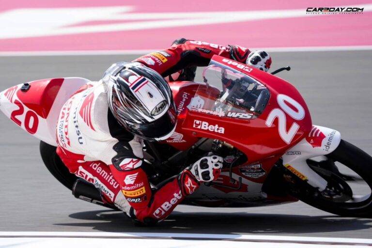 “อุ้ม-นพรุธพงษ์” ดาวรุ่งนักบิดไทยครองท็อป 3 แชมเปี้ยนชิพ Asia Talent Cup หลังจบสนาม 2 ที่กาตาร์