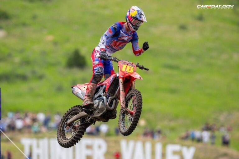 “เจ็ตต์ ลอว์เรนซ์” บิด Honda CRF450R ฉีกคู่แข่งเหมาชัยชนะ AMA MX 2025 สนามที่ 3