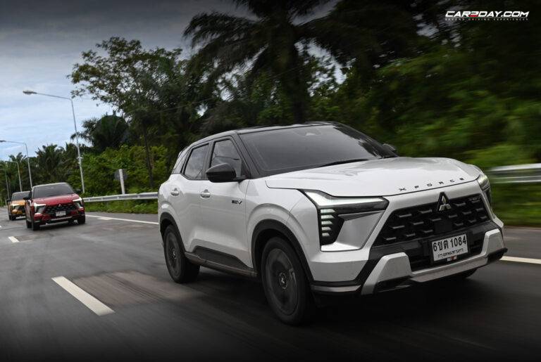 Mitsubishi XFORCE HEV ช่วงล่างดี ประหยัดเกินคาด เครื่องเสียงเยี่ยม