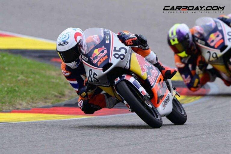 “ไม้คิว-เกียรติศักดิ์” เก็บแต้มต่อเนื่องครบทุกเรซ ศึก “MotoGP Rookies Cup” สนาม 5