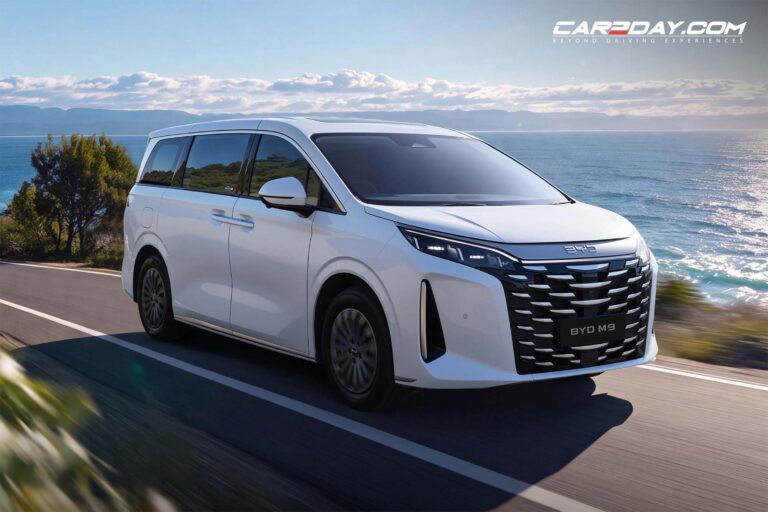 BYD M9 เอ็มพีวีหรูปลั๊กอินวิ่งอีวี 145 กม. ขายออสซี่เริ่ม 1.475 ล้านบาท